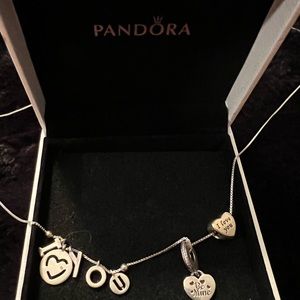 Pandora Valentine’s Day necklace